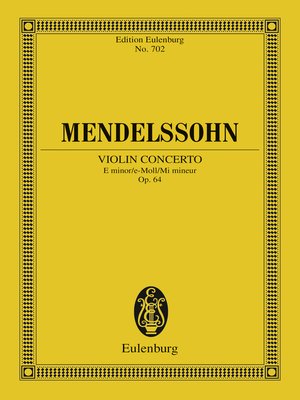 cover image of Violin Concerto E minor